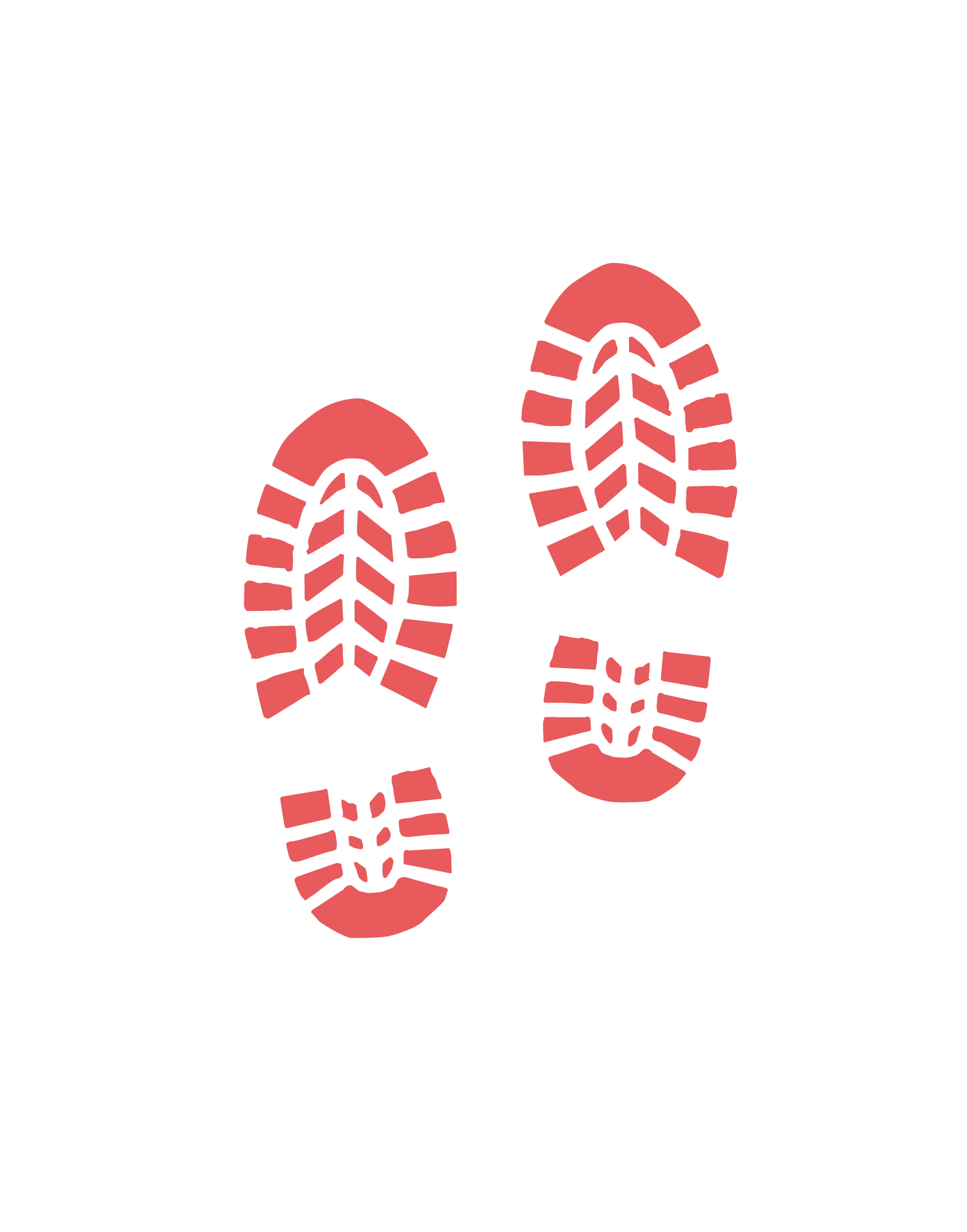 Voeten aan het wandelen